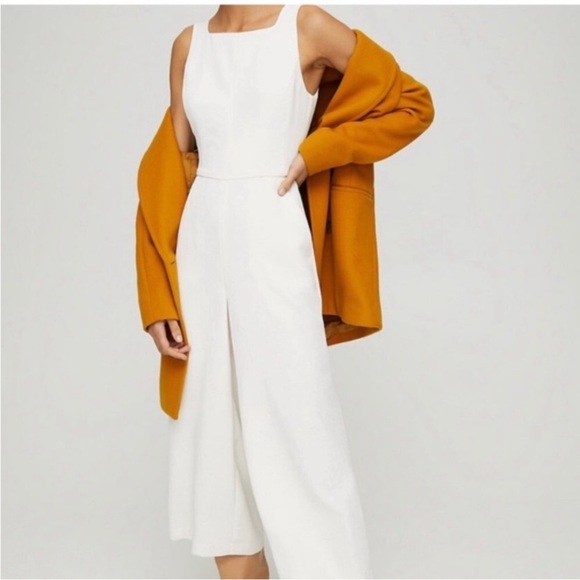 WILFRED 
Écoulement Jumpsuit. Cream  color size 00 - Picture 4 of 16